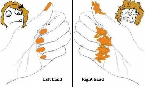 Most everybody has at least a little trouble doing their nails at home.