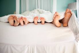 Image result for kids in big bed