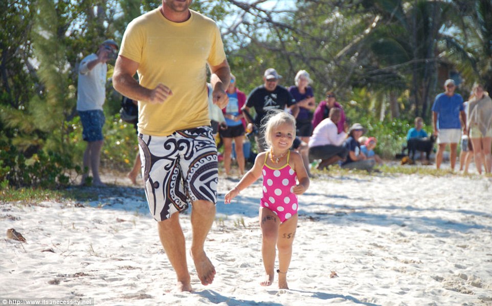 Fearless Arias was the youngest participant in her division for a duathalon in the Bahamas, but that didn't put her off... and she won