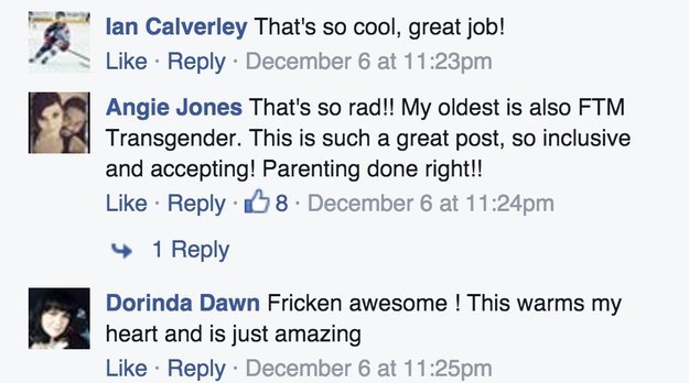 The tattoo shop where Steve works shared the special image on their Facebook page. The response has been overwhelmingly positive: