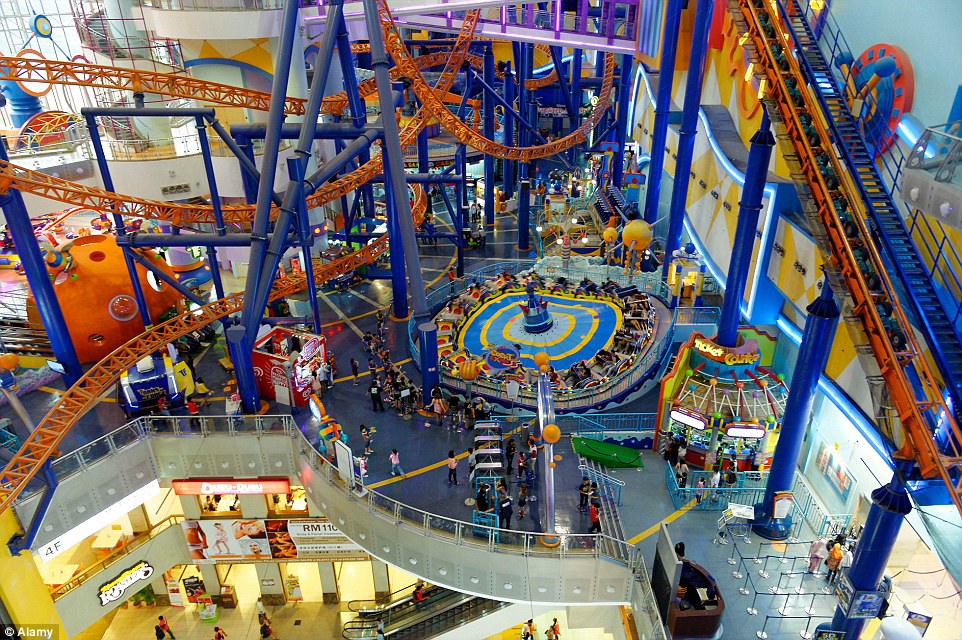 At the Berjaya Times Square shopping mall in Kuala Lumpur - named for the iconic New York City intersection - there are plenty of games and amusement rides to choose from