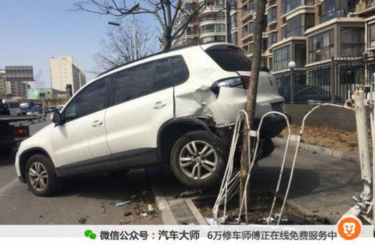 時髦女司機剛買新車就出事故,惹禍真兇竟然是「它」!