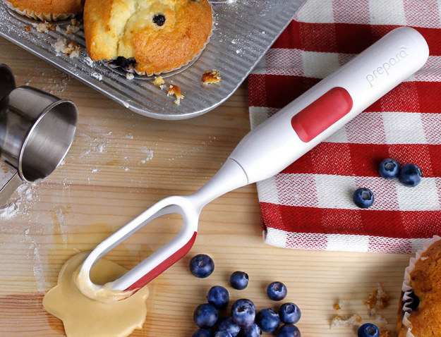 A hand held electric beater.