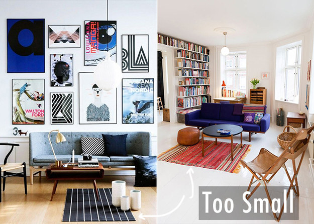 Too Small Rugs
