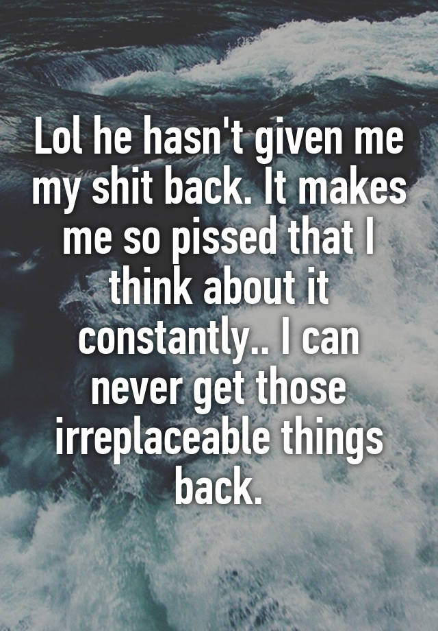 19個一直被前任情人耍賤招害到再也無法順利談戀愛的苦主，相較之下糾纏不散的幽靈根本不算什麼。