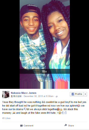 這名18歲的少女不小心把男友殺掉後，第一個反應居然是PO在臉書上...