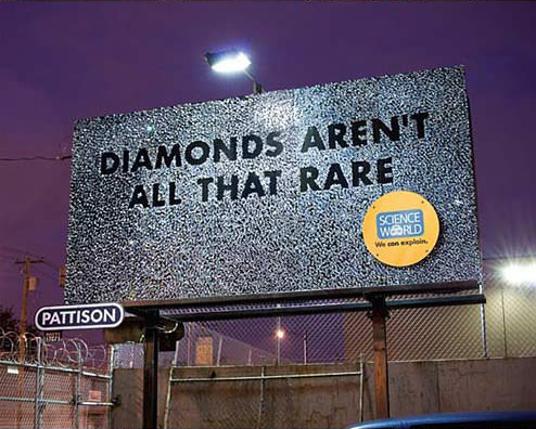 鑽石並沒有那麼稀有。<BR><BR>