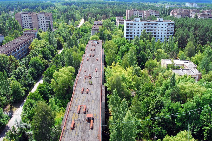 輻射鬼城，烏克蘭普裏皮亞季(Pripyat, Ukraine)
