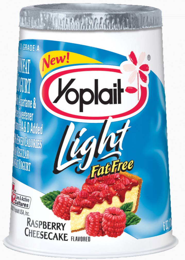 20 優沛蕾 (Yoplait) 黑莓優格：170 卡 