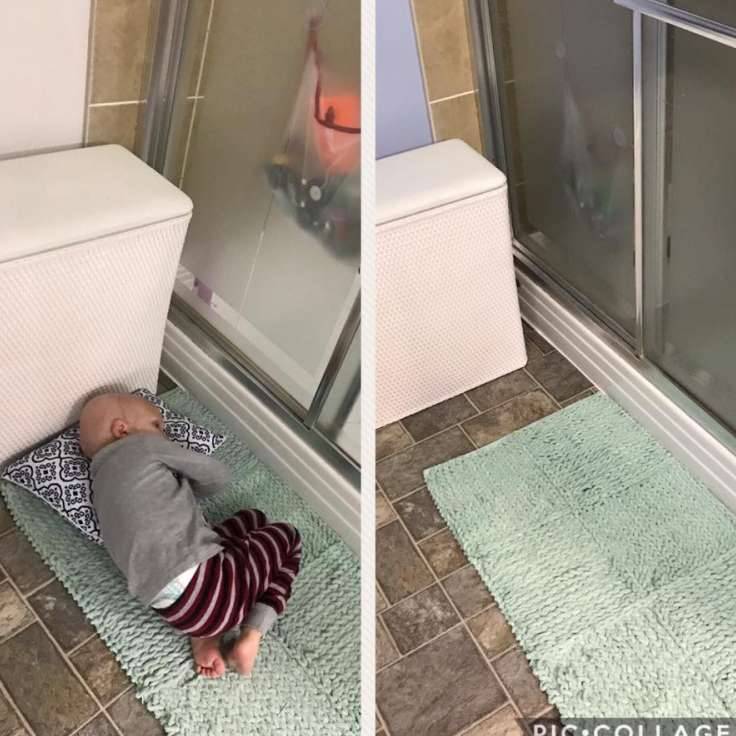 媽媽告訴癌末的兒子「自己要去洗澡」就離開了，等到她推開浴室門…眼前的景象讓她瞬間淚崩！